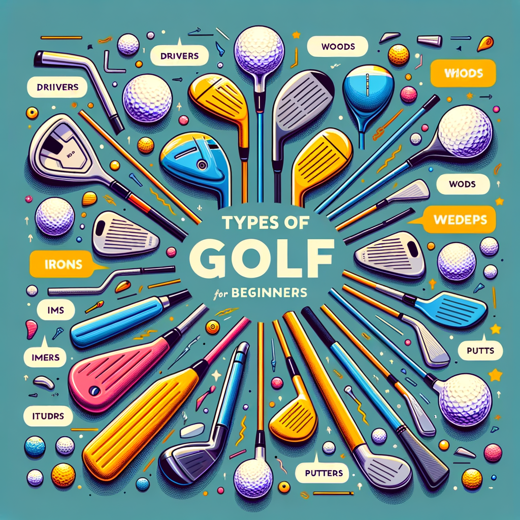 ゴルフクラブの種類