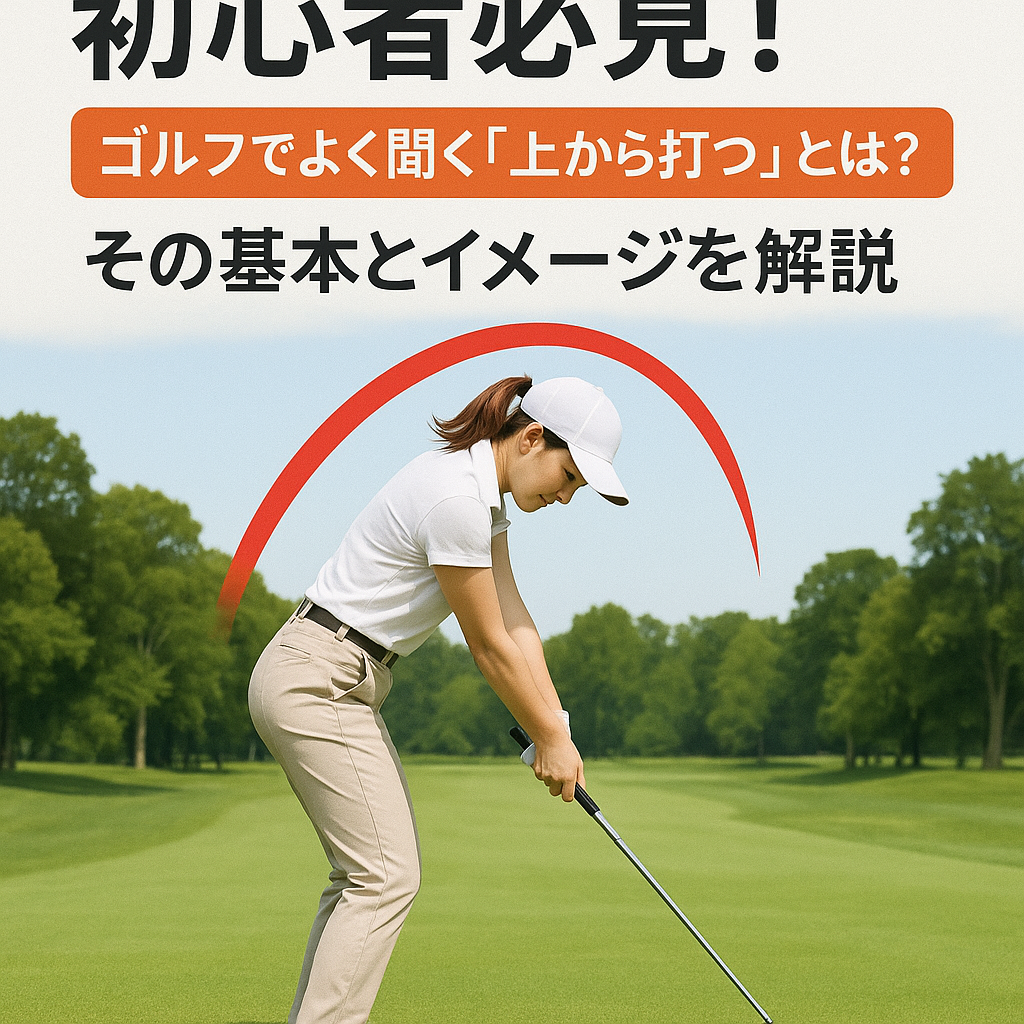 上から打つ